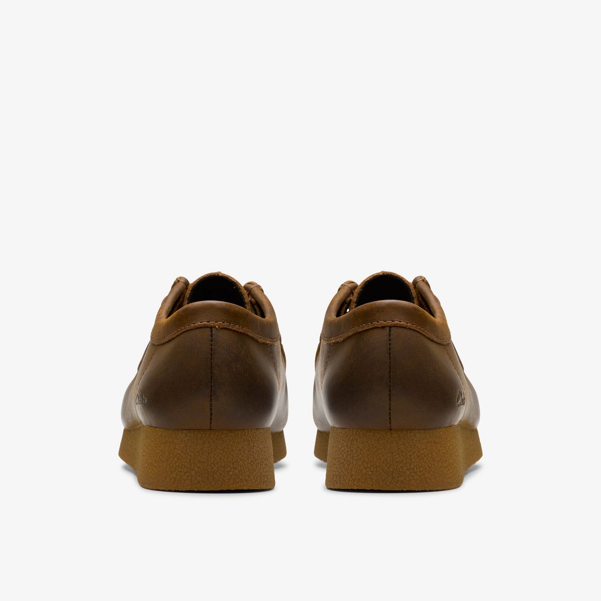 Clarks Originals Women's Wallabee EVO Shoe Beeswax Leather 26179206 - top view