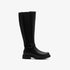 Clarks Women's Orinoco3 Tall Black Leather - side view