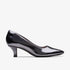 Clarks Women's Kepley Vine Dark Pewter Metallic - side view