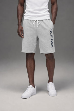 Tommy Hilfiger Men's French Terry Lounge Short Gray heather 09T3780 004 AI model photo