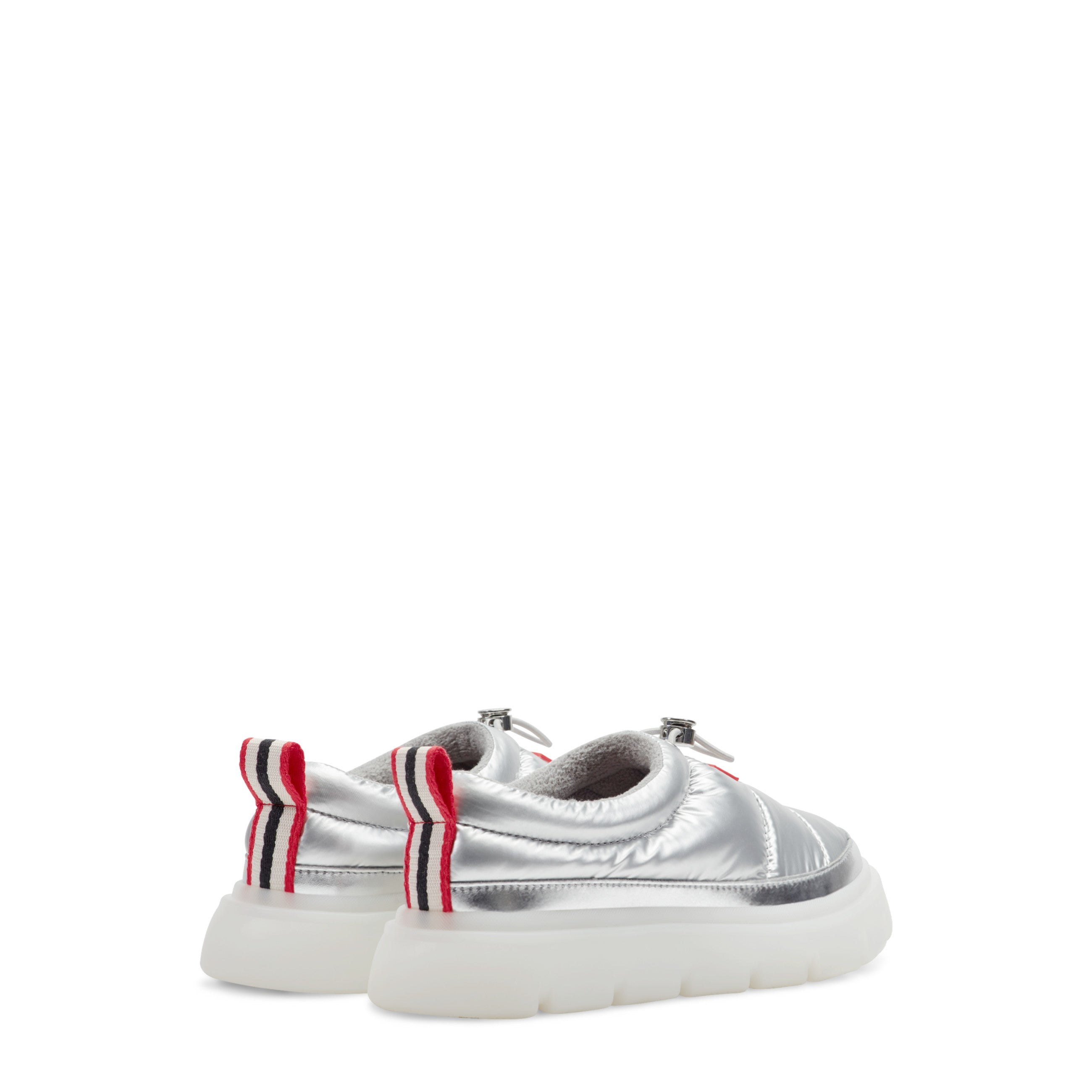 Hunter Womens Madi Insulated Water Resistant Slip-on Mules Shoes Silver HWMADI4 040