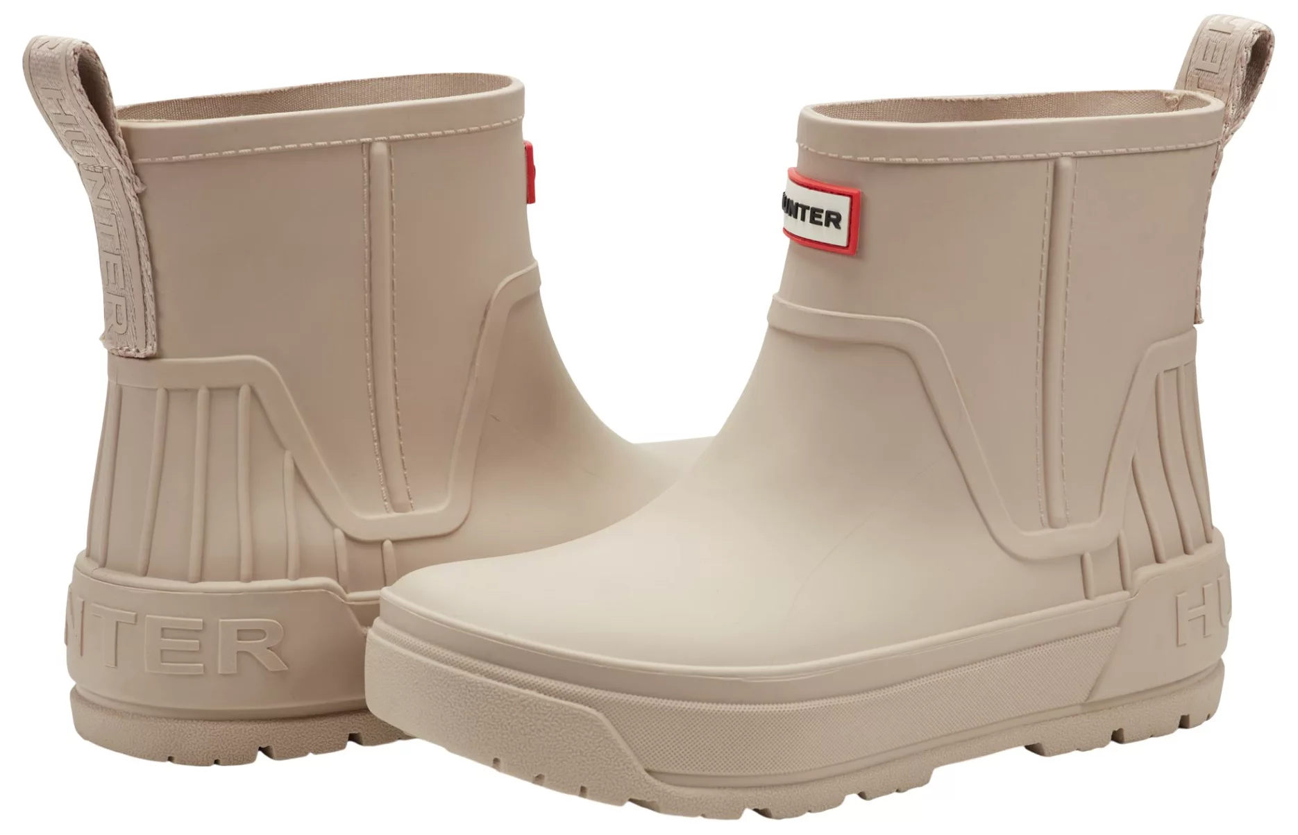 Hunter Women's Wales Waterproof Rain Booties Light Natural HWWALES 110