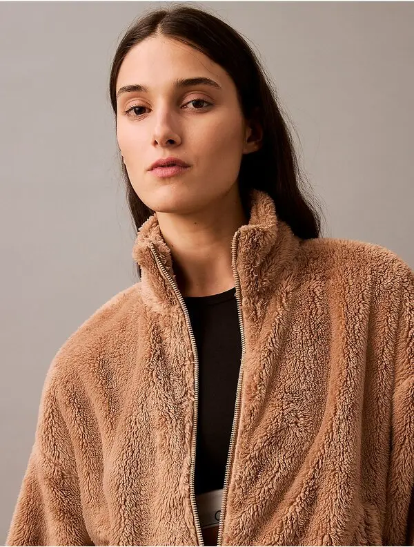 Calvin Klein Women’s Sherpa Jacket Amphora 475006S 200