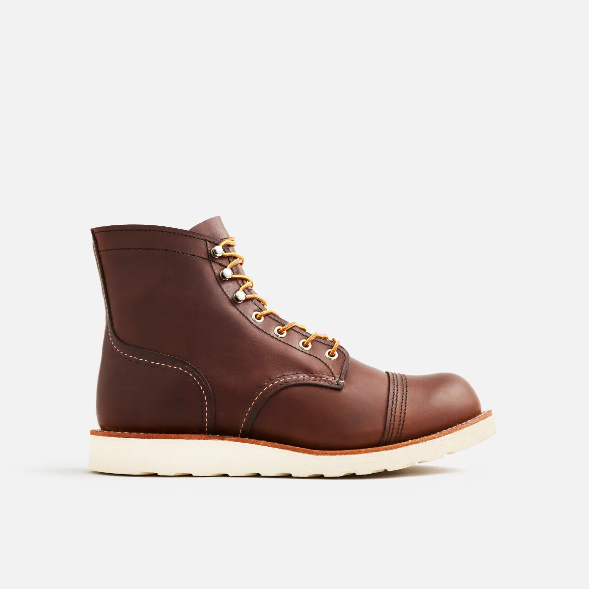 Red Wing Mens Iron Ranger Traction Tred Amber 8088
