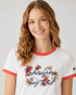 Champion Women's Classic Graphic T-Shirt White/Ripepa W8687 58605Z 98H