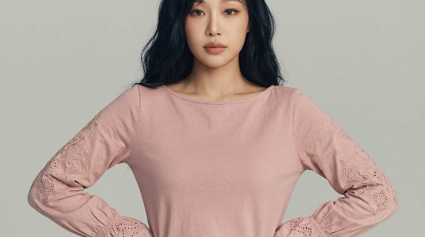 Polo Ralph Lauren Women's Jersey Puff-Sleeve Pink 200787122002 B5