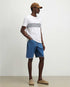 Tommy Hilfiger Men's Chest Stripe Short Sleeve T-Shirt White 78J2476 540 T9