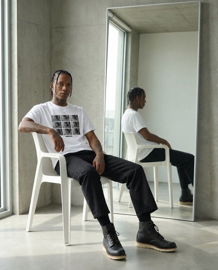 Undefeated Set Rep Tee White 5900897