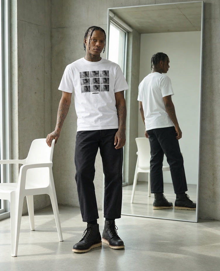 Undefeated Set Rep Tee White 5900897