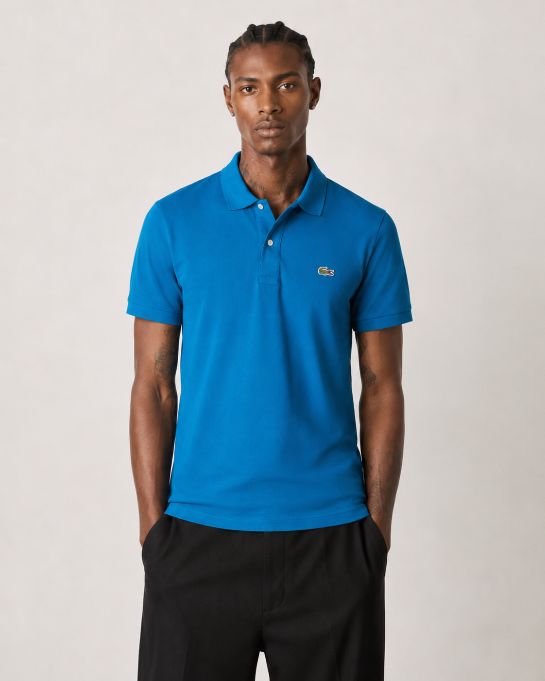 Lacoste Mens Petit Pique Slim Fit Polo Shirt Willo PH4012 YZW