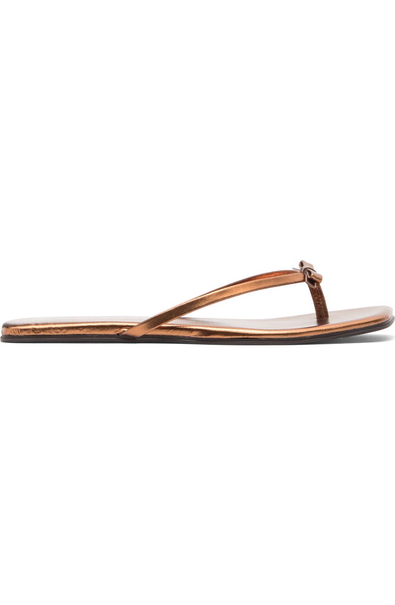 Jeffrey Campbell At Peace Flip Flop Bronze AT-PEACE-226