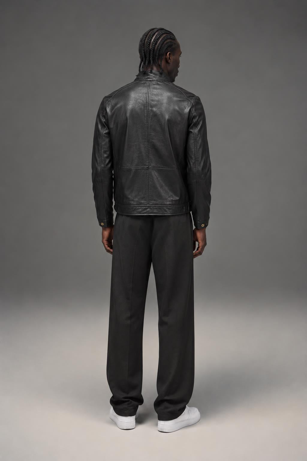 G STAR RAW CL MC FLEET JACKET PYTHON 82909.2112.1826 AI model photo