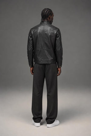 G STAR RAW CL MC FLEET JACKET PYTHON 82909.2112.1826 AI model photo
