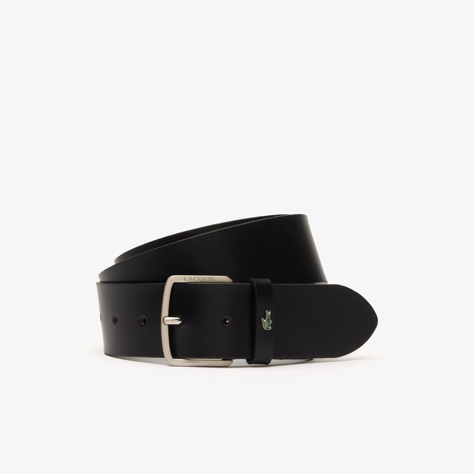 Lacoste Smooth Leather Belt Black RC4083 000