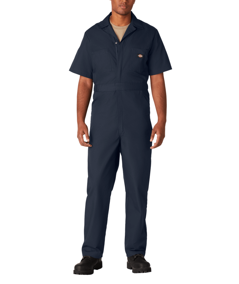 Dickies Poplin SS Coverall Dark Navy D33999 0DN