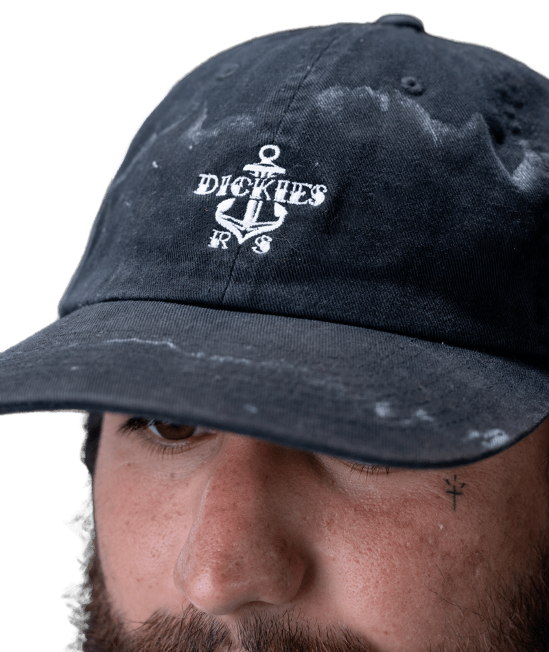Dickies Men’s Skateboarding Ronnie Sandoval Hat Black WHR30BKX