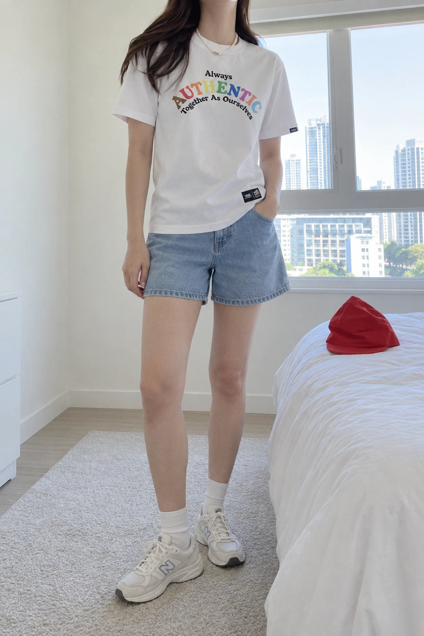 Vans Kids Pride T-Shirt White VN00080JWHT