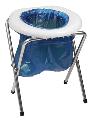 Rothco Portable Camp Toilet folding steel frame and plastic seat, style 560