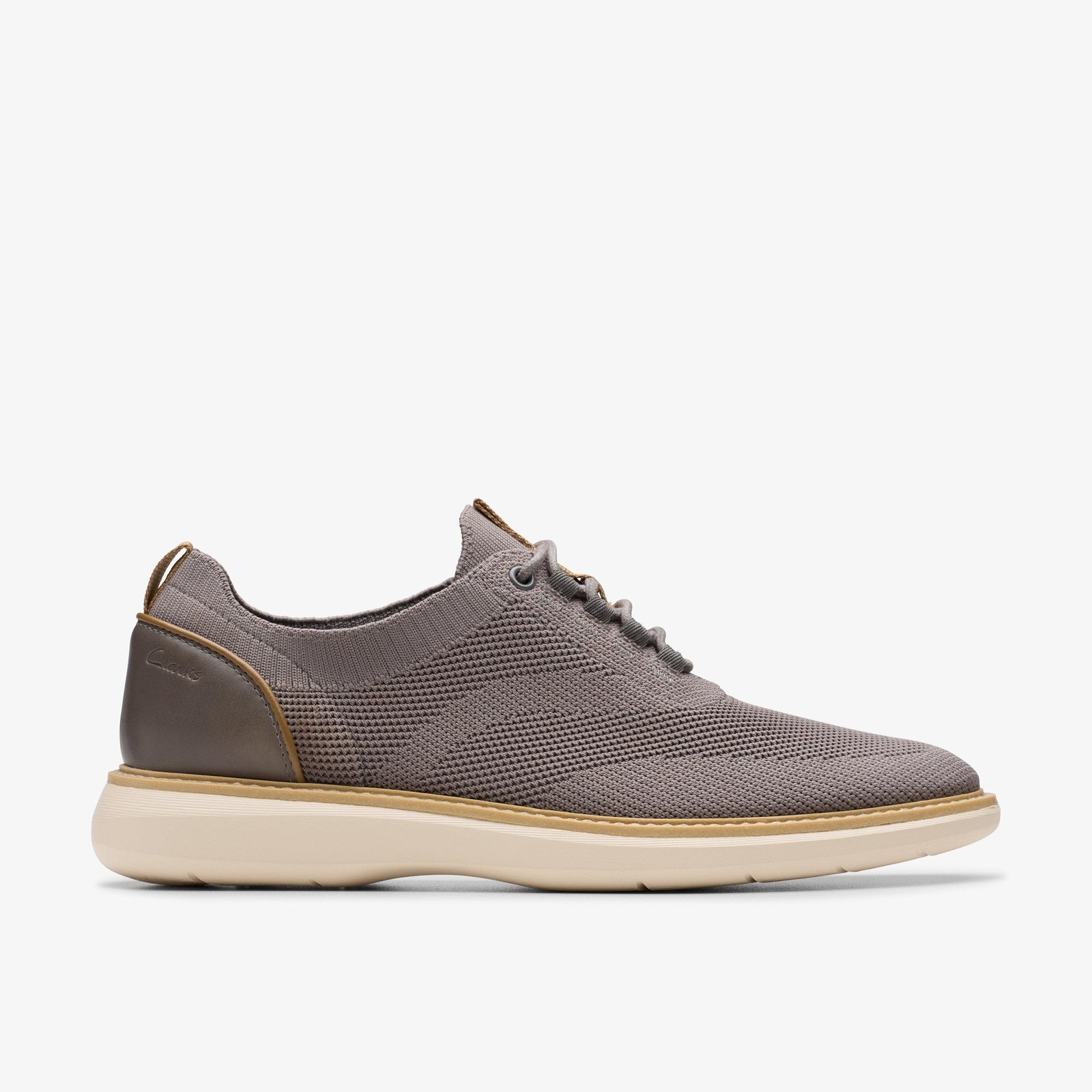 Clarks Men's Brantin Knit Grey Knit 26181964