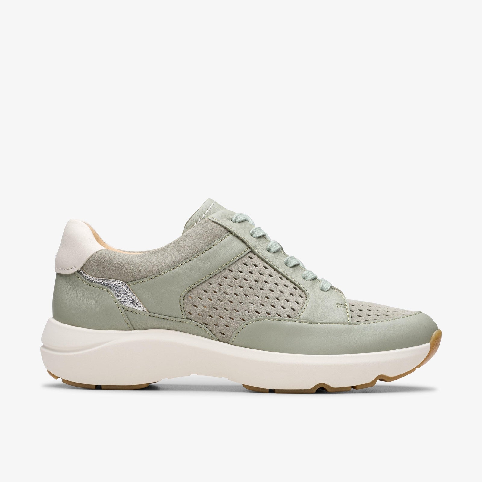 Clarks Women's Tivoli Walk Light Green 26181360