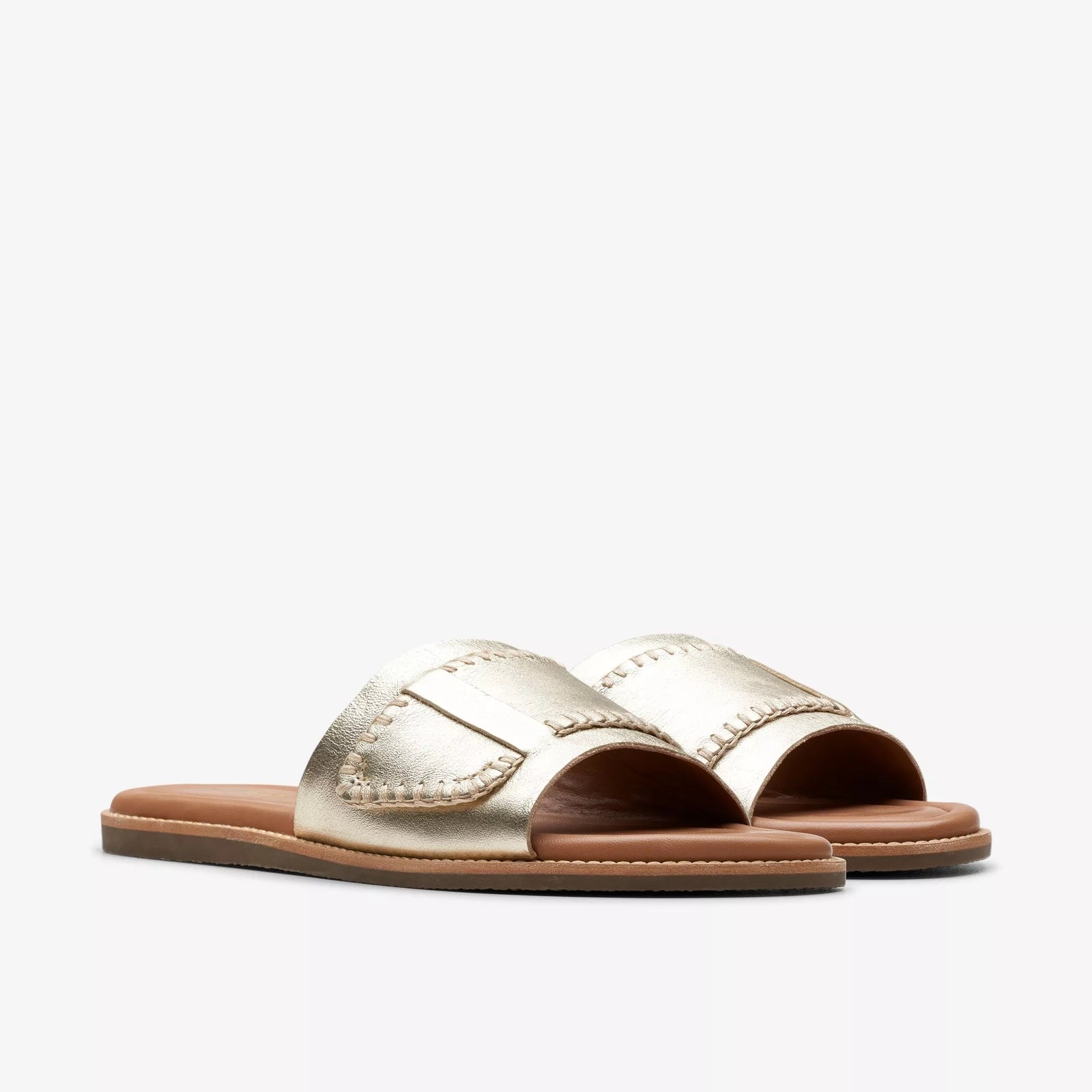 Clarks Women's Maritime Mule Champagne Lea 26176400