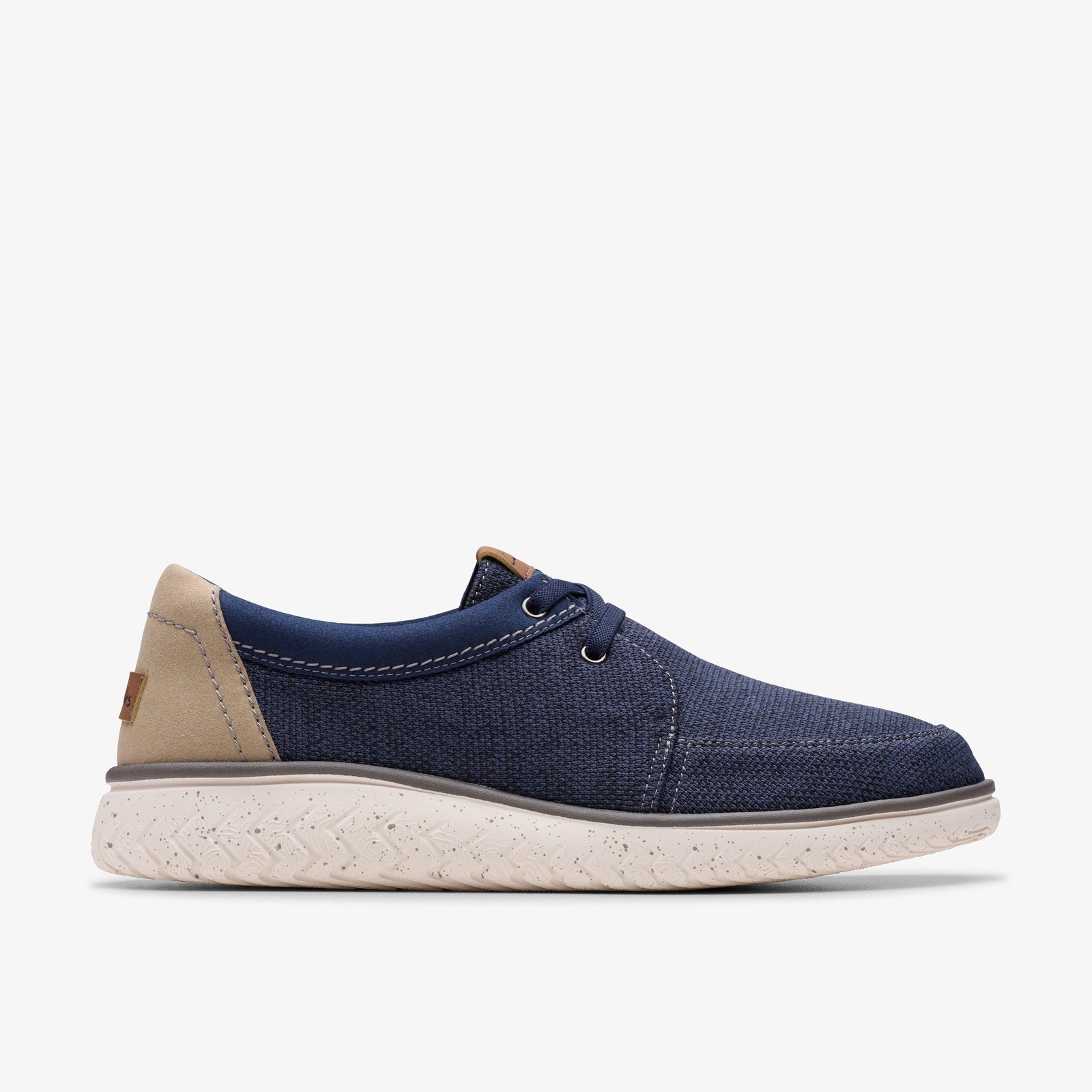 Clarks Men's RelaxLite Lace Navy Combi 26181996