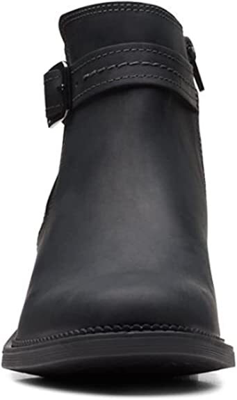 Clarks Womens Maye Strap Black Leather 26168075