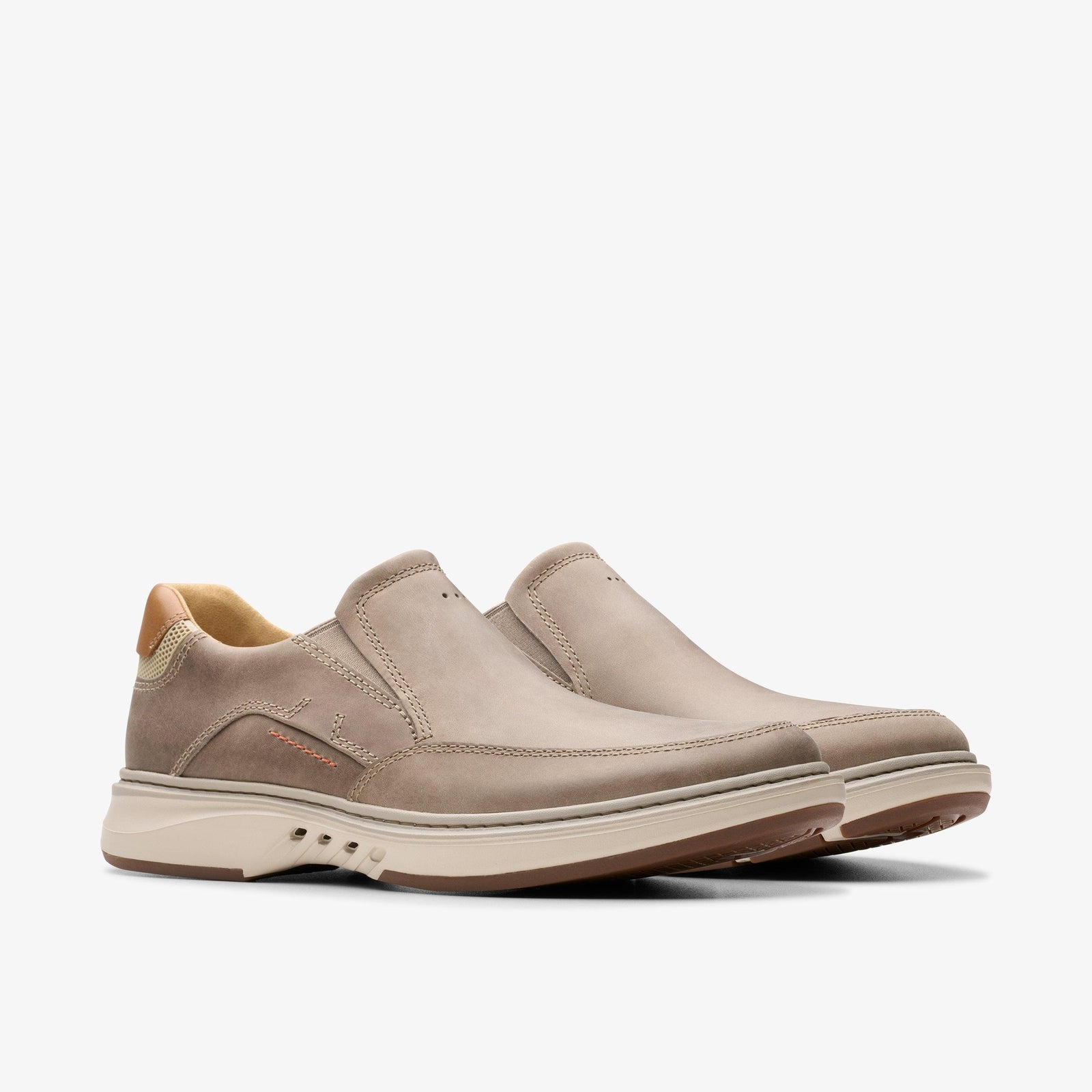 Clarks Men's Un Briley Step Light Grey 26182173