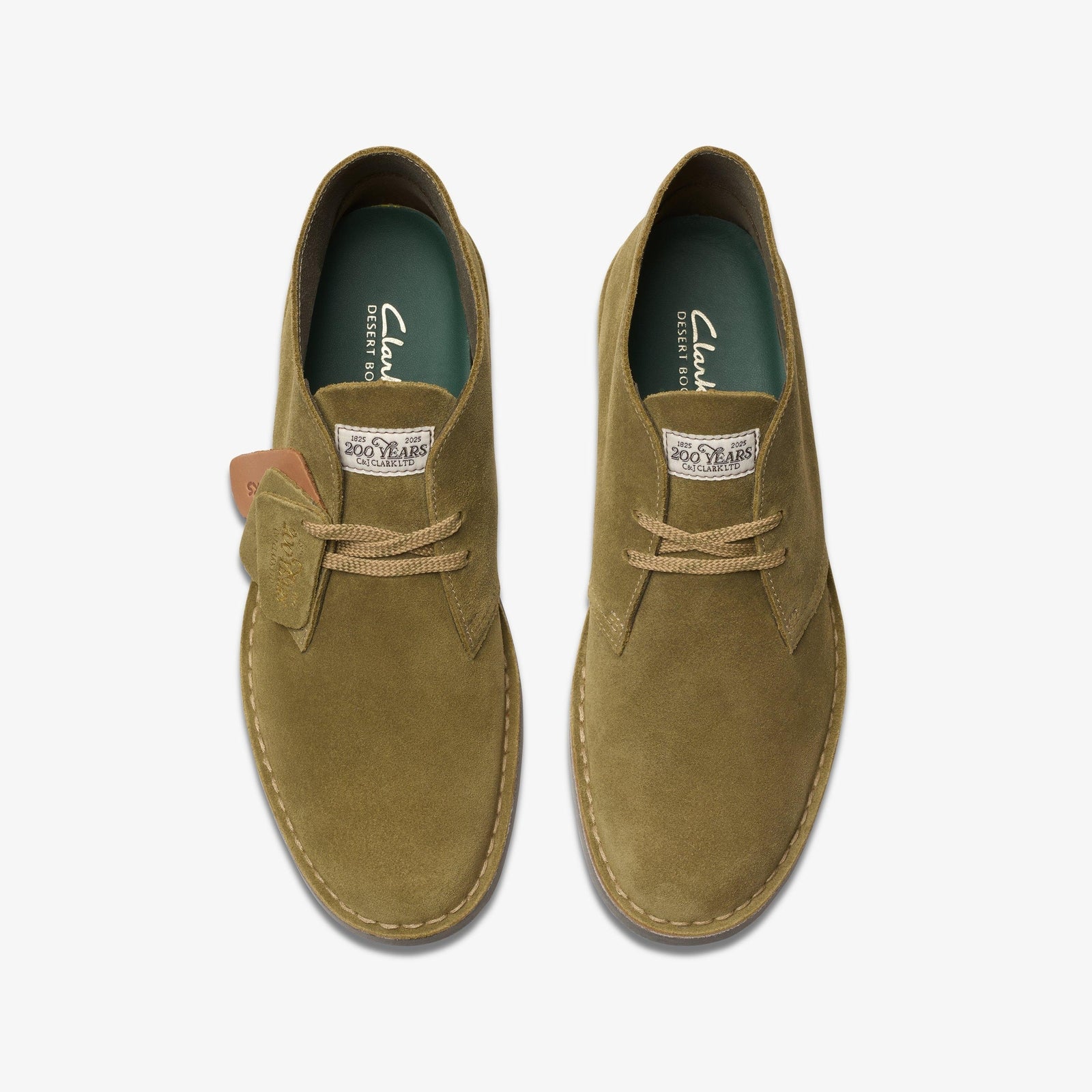 Clarks Men's Desert Bt Evo Olive Suede 26180841