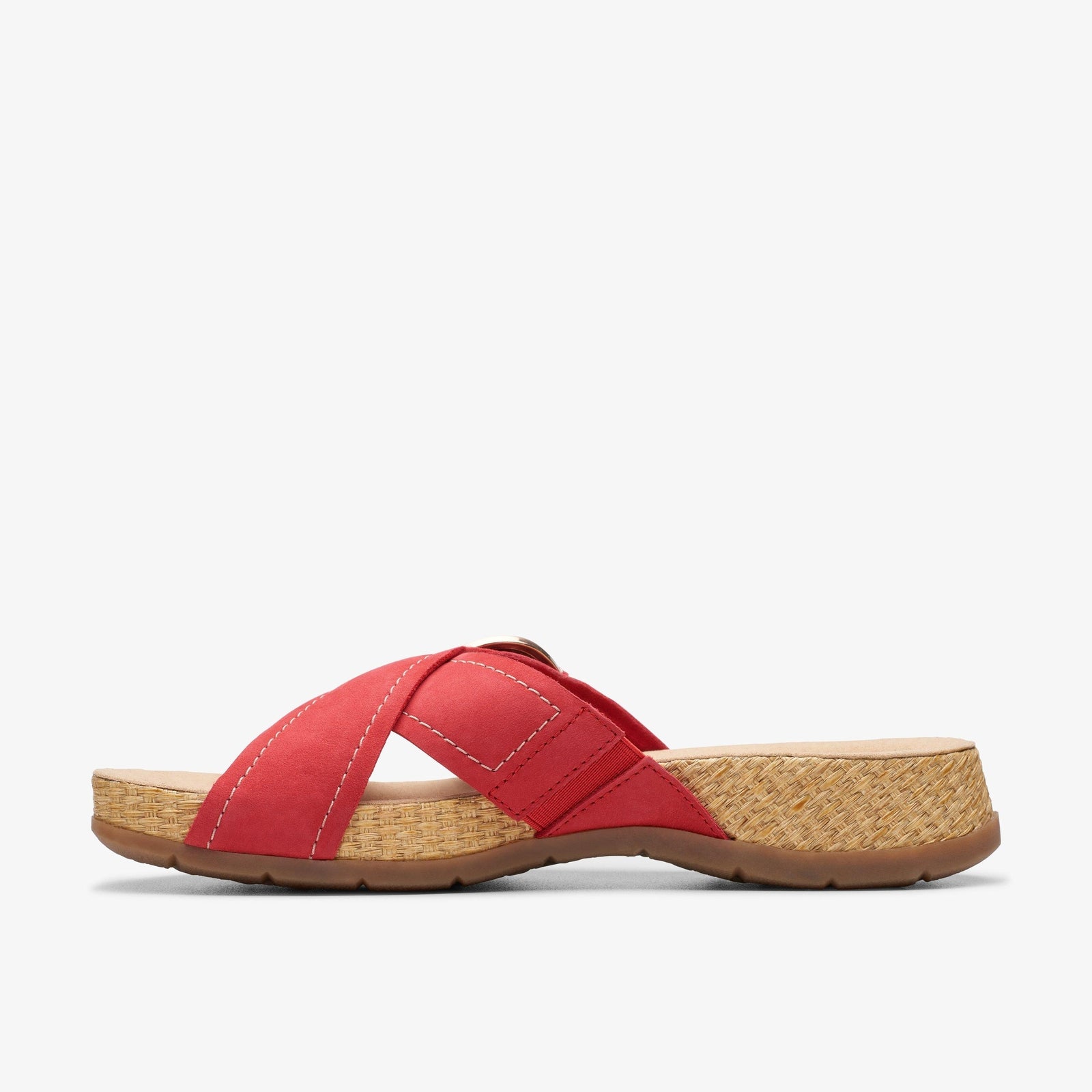 Clarks Women's Reileigh May Cherry Nubuck 26178001