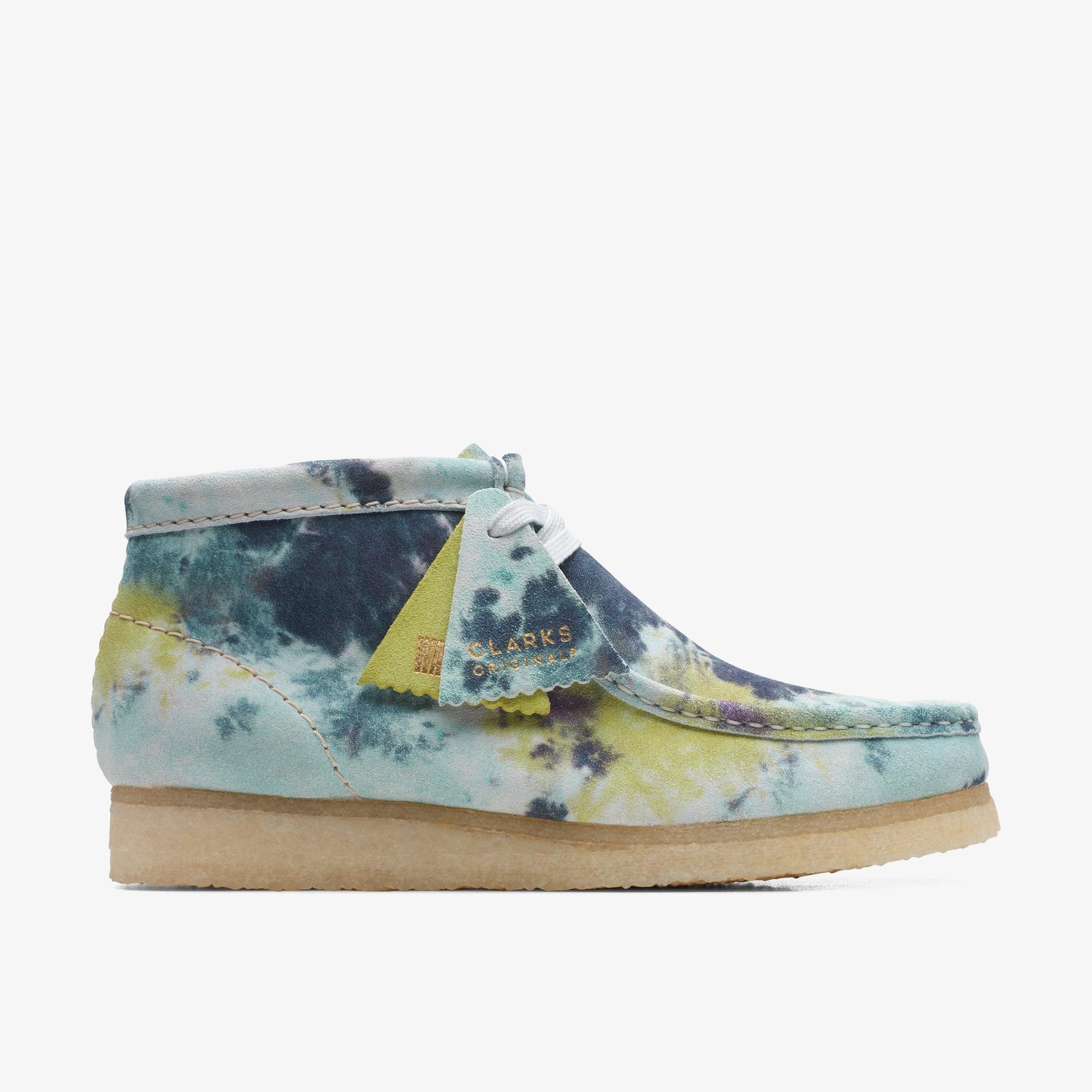 Clarks Women Wallabee Boots Green 26169843