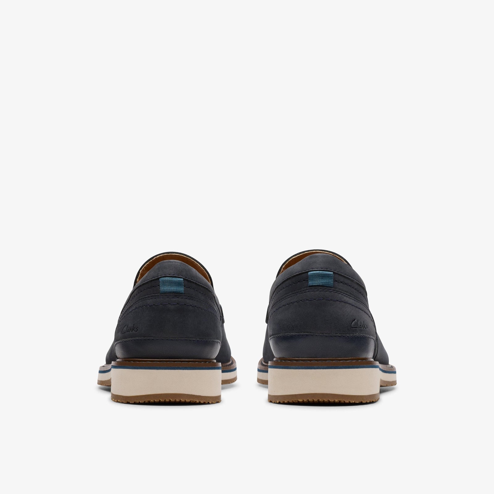 Clarks Men's Monahan Step Navy Nubuck 26181377