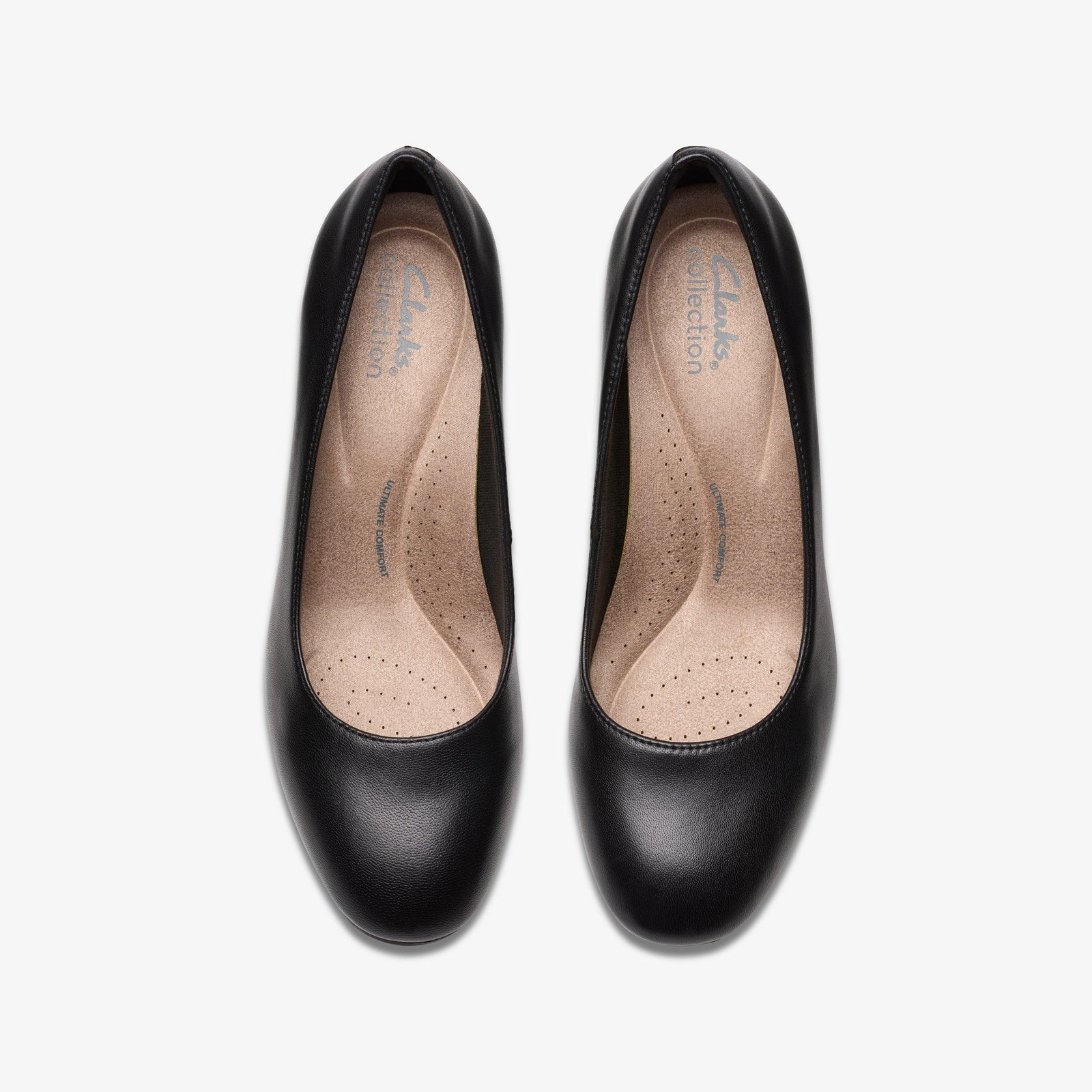 Clarks Women's Olivette Pearl Black Leather 26180043