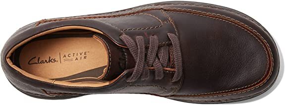 Clarks Men's Nature 5 Lo Dark Brown Leather 26168614