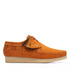 Clarks Originals Mens Weaver Orange Suede Casual Shoes 26173256