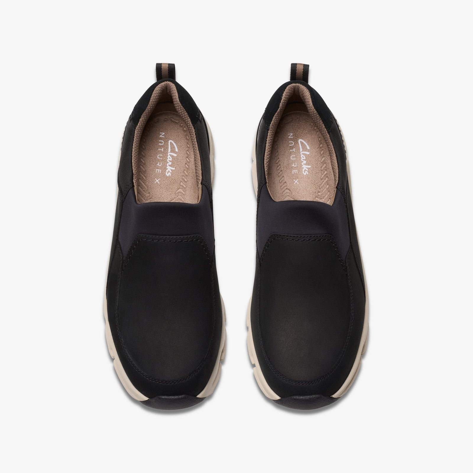 Clarks Women's NatureX SkyWP Black Nubuck 26178871