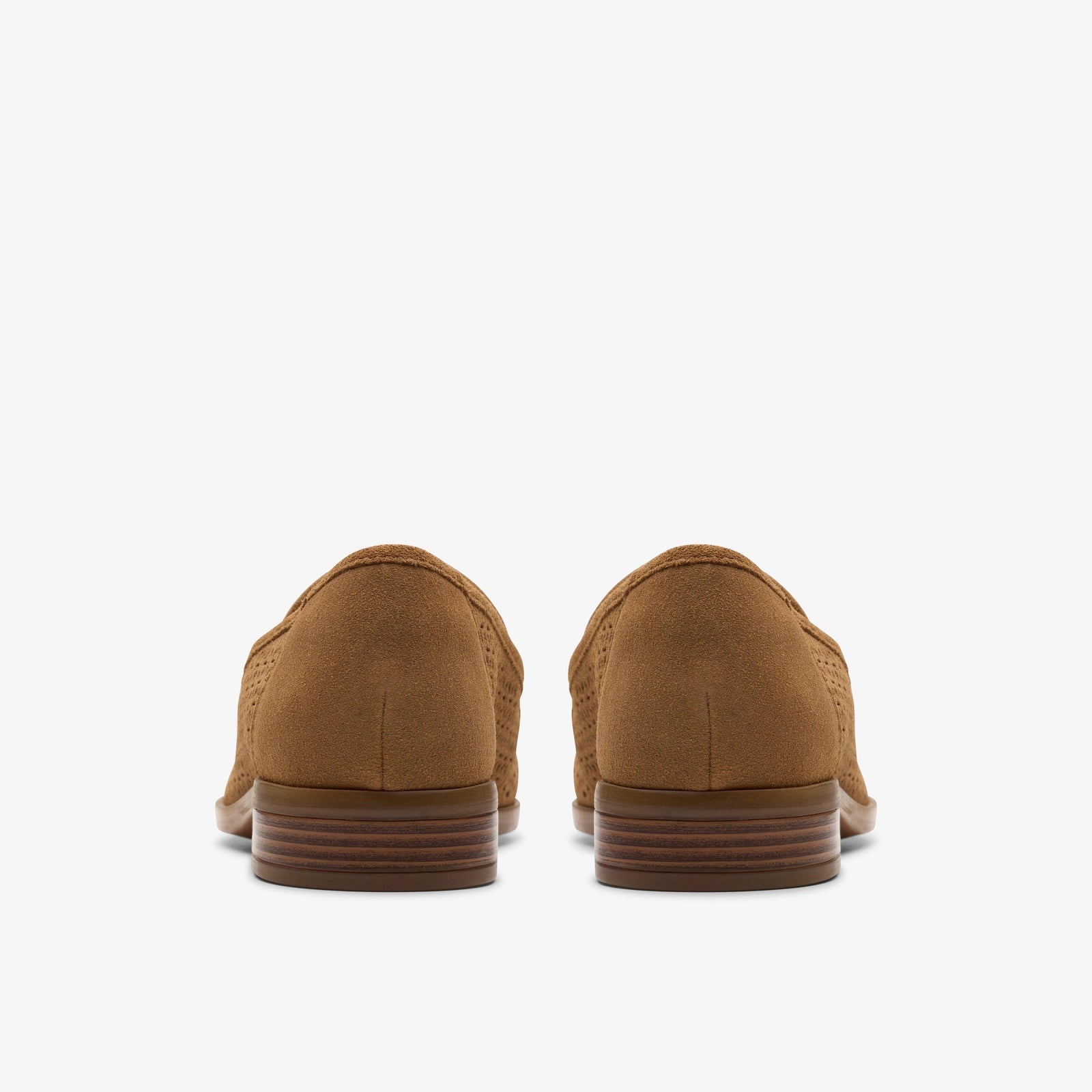 Clarks Women's Trish Cove Dark Sand Suede 26181773