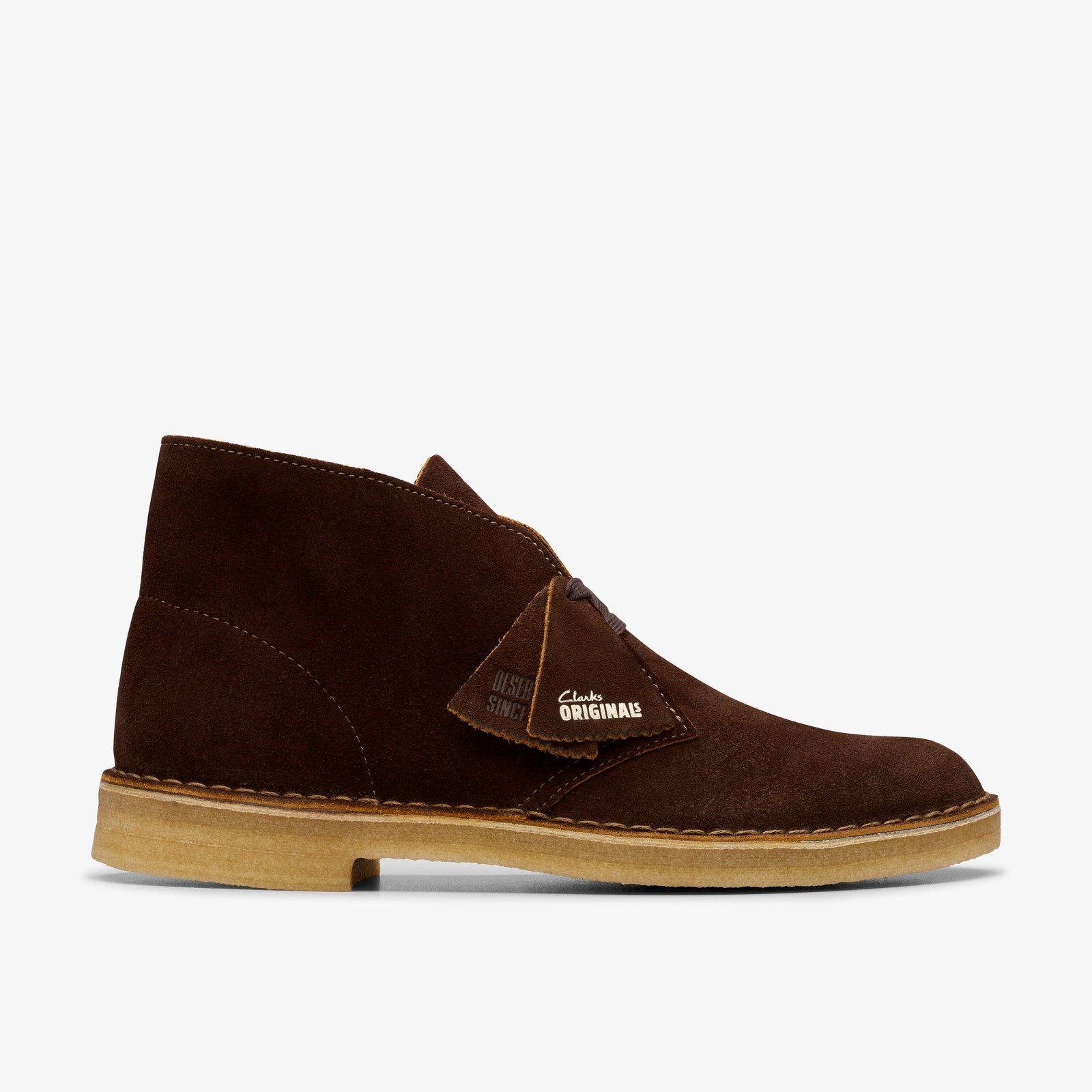 Clarks Men's Desert Boot Brown/Chestnut Suede 26180186