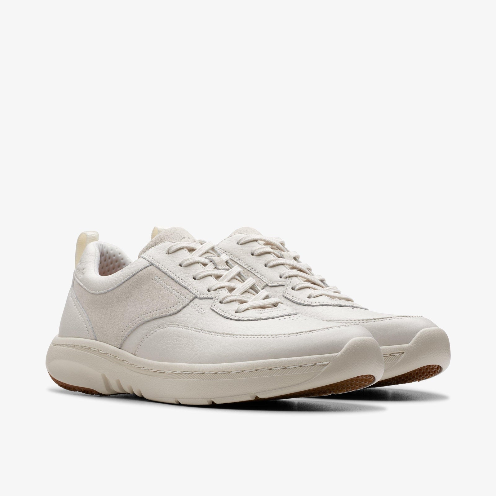 Clarks Men's Clarks Pro Lace White Leather 26176862