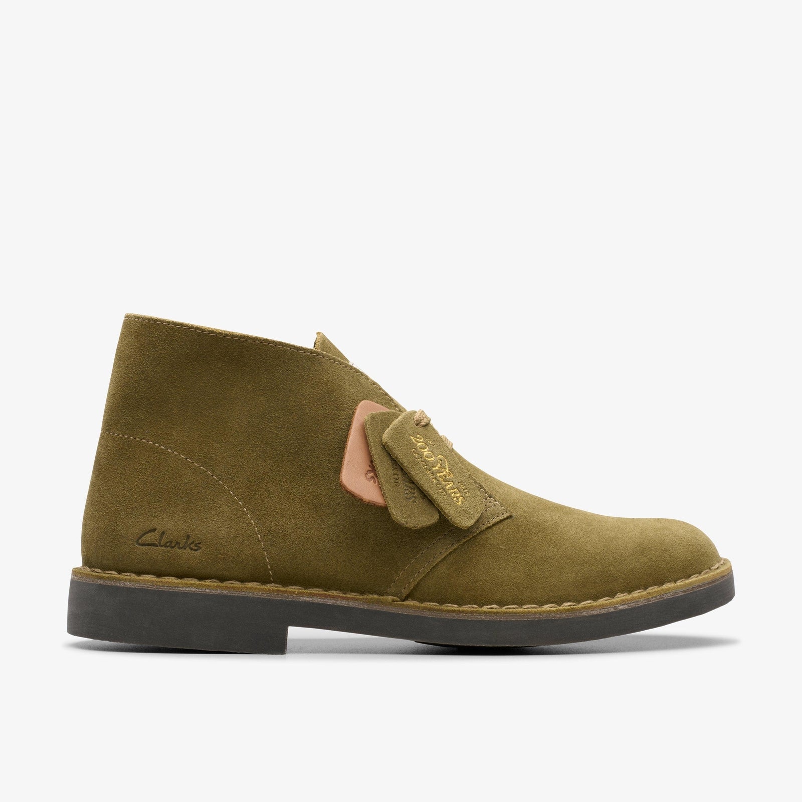 Clarks Men's Desert Bt Evo Olive Suede 26180841