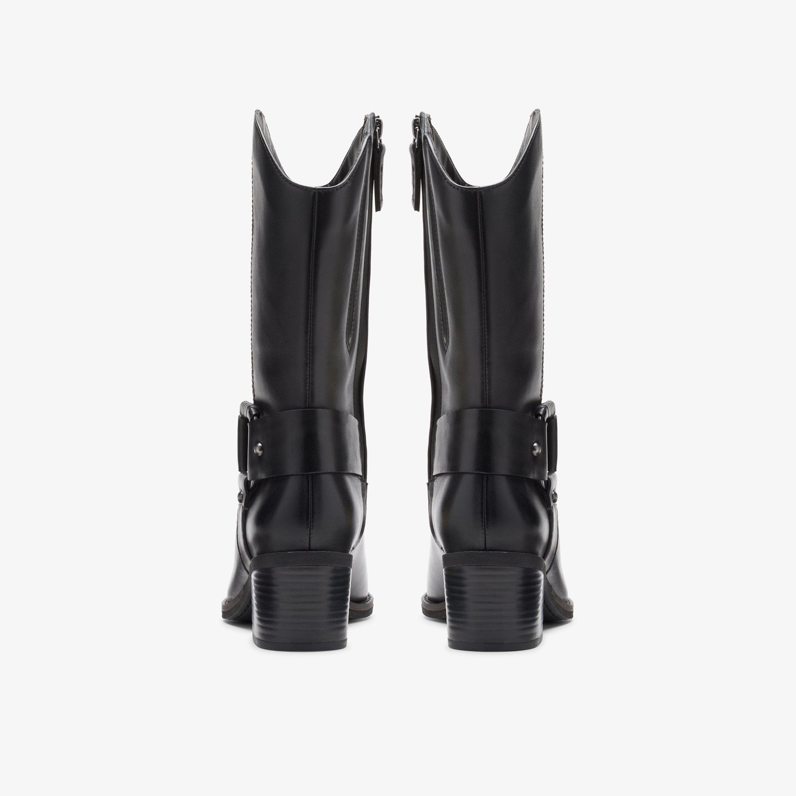 Clarks Women's Morzine Rise Black Leather 26178809