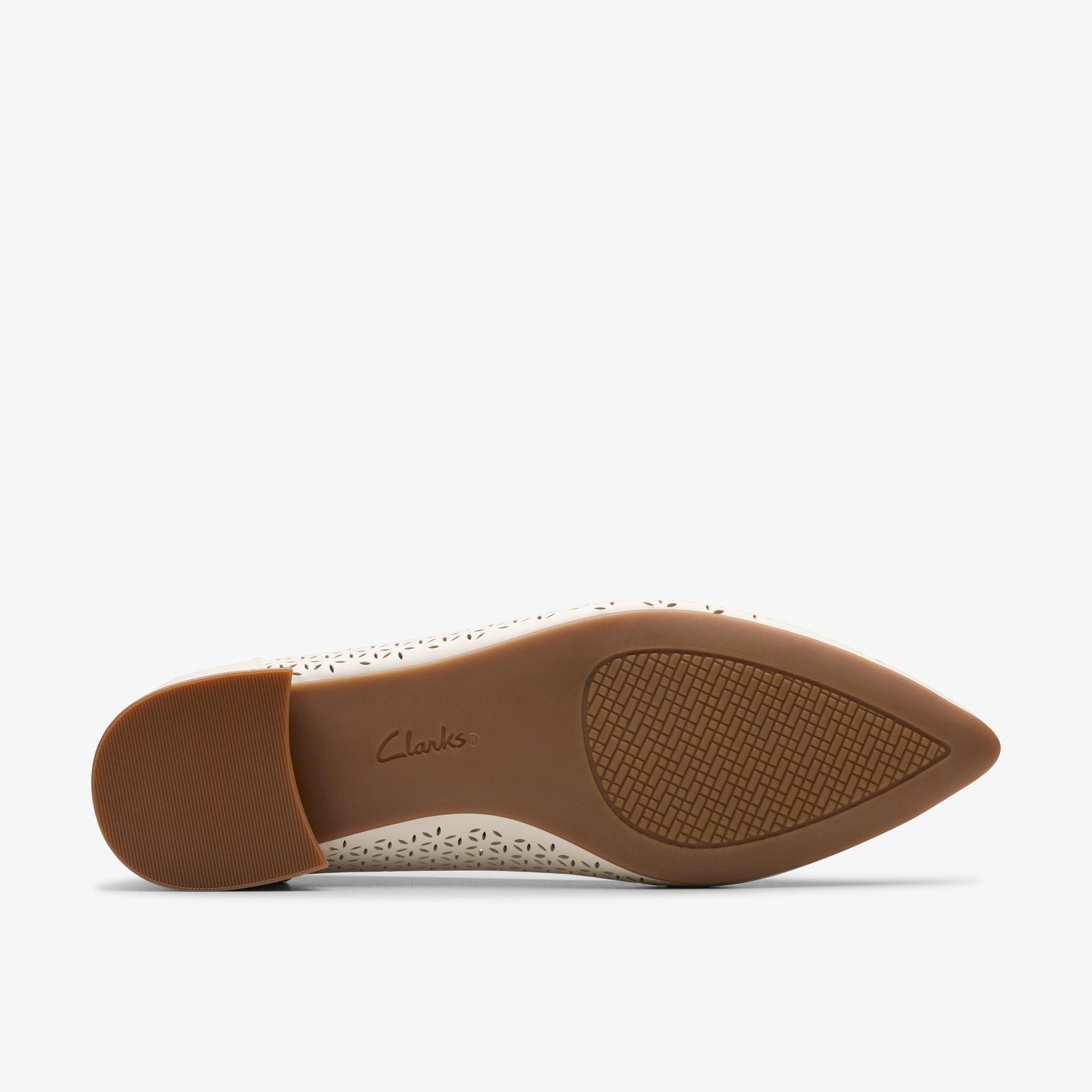 Clarks Women's Natalyn Step Off White Leather 26182037