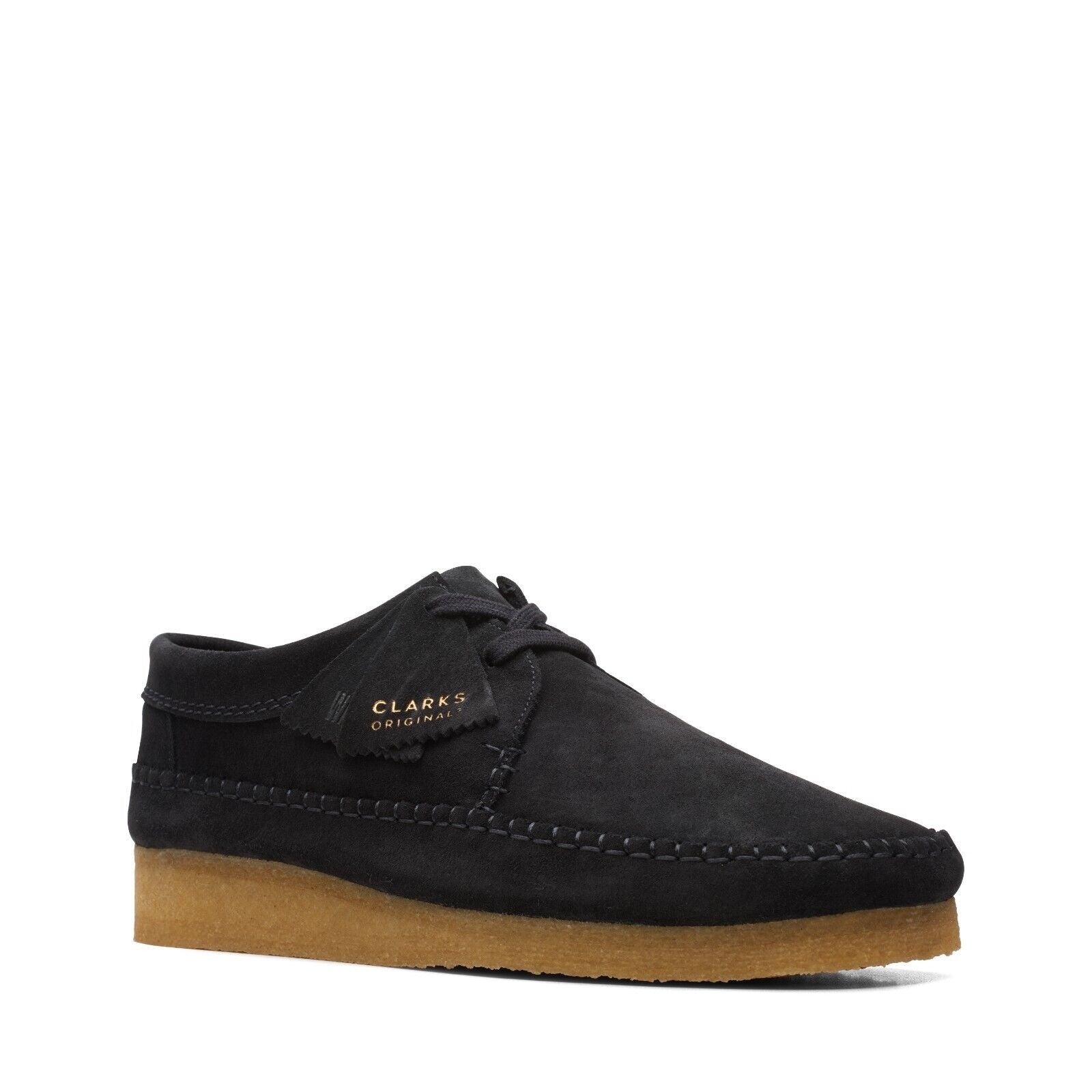 Clarks Originals Men's Weaver Black Suede 26165081