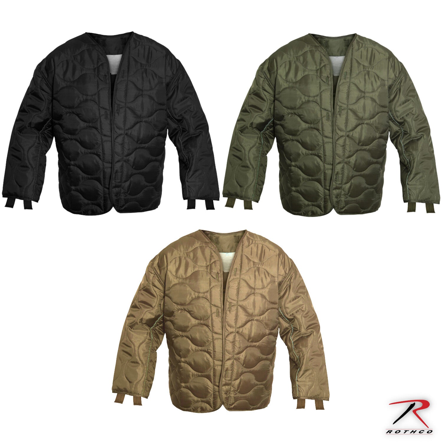 Rothco M-65 Insulated Padded Military Field Jacket Liner (Choose Sizes)