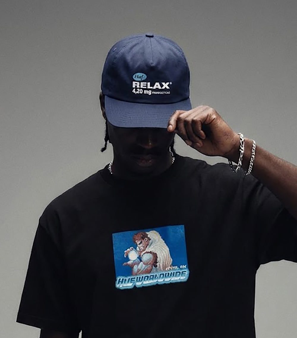 Huf Relax Snapback Navy Blazer HT00524