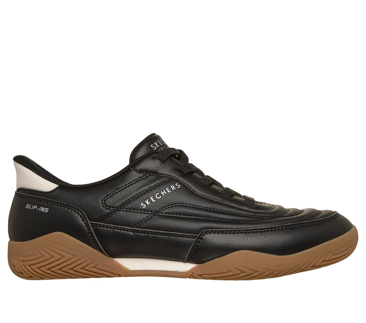 Skechers Men's Slip-ins Zinger Evo Off Tha Pitch Black sneaker, main view