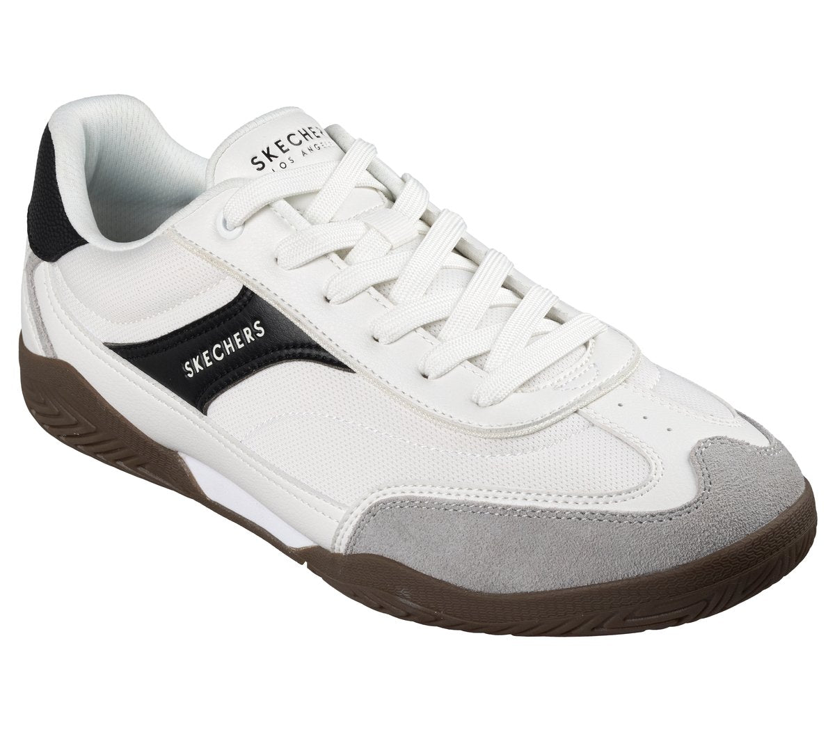 Skechers Zinger Evo World Striker White and Black sneaker, profile view