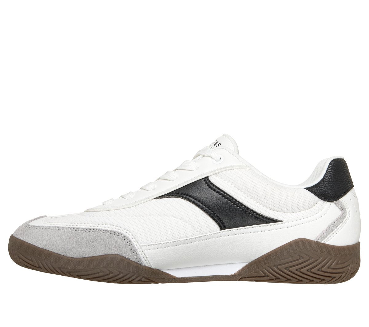 Skechers Zinger Evo World Striker White and Black sneaker, alternate profile