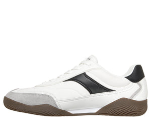 Skechers Zinger Evo World Striker White and Black sneaker, alternate profile