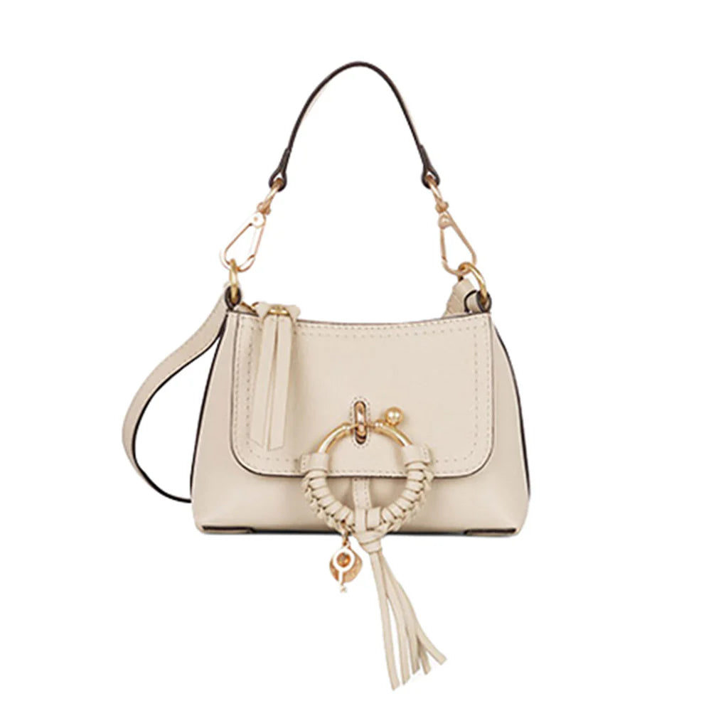 See by Chloé Mini Joan Crossbody Bag Cement Beige CHS18WS975388 24H